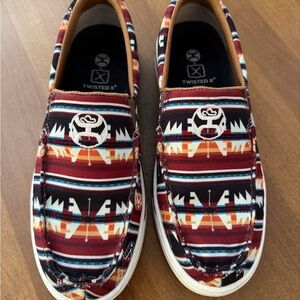Twisted X Hooey Men’s Slip-On Loper Shoes Size 7M